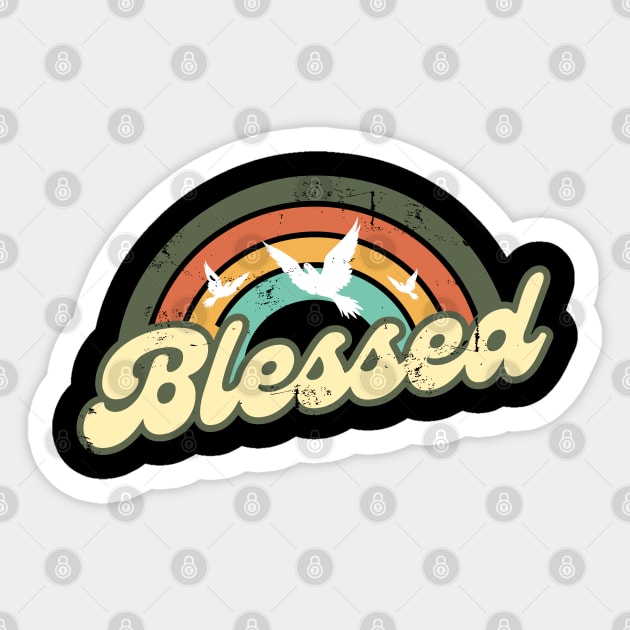 Blessed Sticker by ChristianLifeApparel